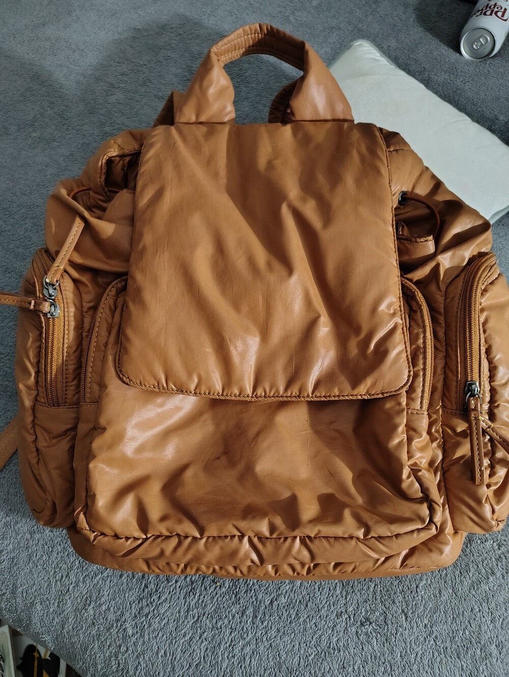 Caraa Tan Waterproof Backpack